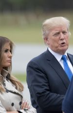 MELANIA and Donald TRUMP Out in Beltsville 10/13/2017