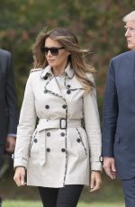 MELANIA and Donald TRUMP Out in Beltsville 10/13/2017