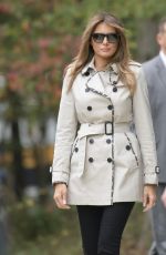 MELANIA and Donald TRUMP Out in Beltsville 10/13/2017