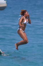 MELANIE BROWN in Bikini on Vacation in Hawaii 10/07/2017