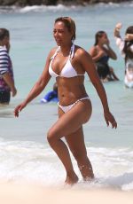 MELANIE BROWN in Bikini on Vacation in Hawaii 10/07/2017