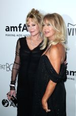 MELANIE GRIFFITH and GOLDIE HAWN at Amfar Inspiration Gala in Los Angeles 10/13/2017