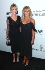 MELANIE GRIFFITH and GOLDIE HAWN at Amfar Inspiration Gala in Los Angeles 10/13/2017