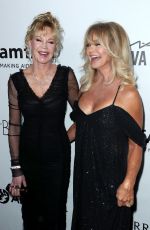MELANIE GRIFFITH and GOLDIE HAWN at Amfar Inspiration Gala in Los Angeles 10/13/2017
