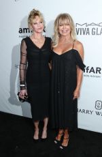 MELANIE GRIFFITH and GOLDIE HAWN at Amfar Inspiration Gala in Los Angeles 10/13/2017