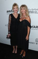 MELANIE GRIFFITH and GOLDIE HAWN at Amfar Inspiration Gala in Los Angeles 10/13/2017