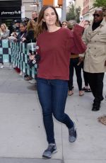 MELISSA BEN-ISHAY Arrives at AOL Build Studios in New York 10/13/2017