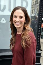MELISSA BEN-ISHAY Arrives at AOL Build Studios in New York 10/13/2017
