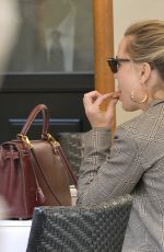 MELISSA GEORGE Out for Lunch at Pierluigi