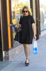 MENA SUVARI Out Shopping in Beverly Hills 10/26/2017