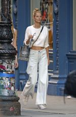 MICHAELA KOCIANOVA Out and About in New York 10/13/2017