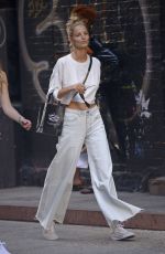 MICHAELA KOCIANOVA Out and About in New York 10/13/2017