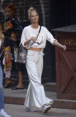 MICHAELA KOCIANOVA Out and About in New York 10/13/2017