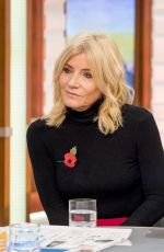 MICHELLE COLLINS at God Morning Britain in London 10/27/2017