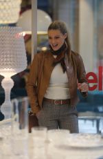 MICHELLE HUNZIKER at Kartell Store in Milan 10/03/2017