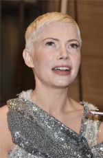 MICHELLE WILLIAMS at Volez, Voguez, Voyagez: Louis Vuitton Exhibition Opening in New York 10/26/2017