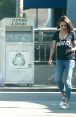 MILA KUNIS and Ken Jeong Out in Malibu 10/17/2017