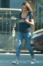 MILA KUNIS and Ken Jeong Out in Malibu 10/17/2017