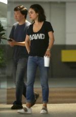 MILA KUNIS and Ken Jeong Out in Malibu 10/17/2017