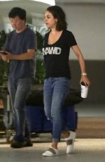 MILA KUNIS and Ken Jeong Out in Malibu 10/17/2017