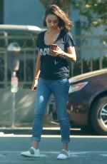 MILA KUNIS and Ken Jeong Out in Malibu 10/17/2017
