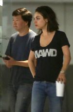 MILA KUNIS and Ken Jeong Out in Malibu 10/17/2017
