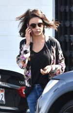 MILA KUNIS Arrives at a Hair Salon in Beverly Hills 10/13/2017