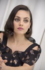MILA KUNIS at A Bad Moms Christmas Press Conference in Beverly Hills 10/27/2017