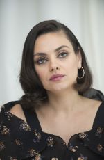 MILA KUNIS at A Bad Moms Christmas Press Conference in Beverly Hills 10/27/2017