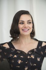 MILA KUNIS at A Bad Moms Christmas Press Conference in Beverly Hills 10/27/2017
