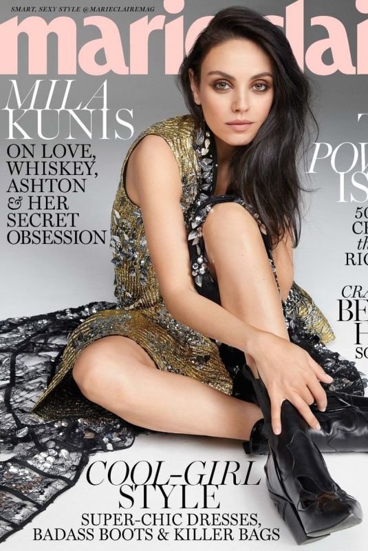 MILA KUNIS for Marie Claire Magazine, November 2017