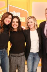 MILA KUNIS, KRISTEN BELL and KATHRYN HAHN  at The Price is Right 10/30/2017