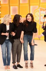 MILA KUNIS, KRISTEN BELL and KATHRYN HAHN  at The Price is Right 10/30/2017