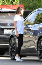 MILA KUNIS Out and About in Los Angeles 10/02/2017