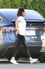 MILA KUNIS Out and About in Los Angeles 10/02/2017