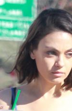 MILA KUNIS Out in Los Angeles 10/25/2017