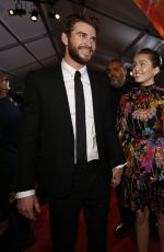 MILEY CYRUS and Liam Hemsworth at Thor: Ragnarok Premiere in Los Angeles 10/10/2017