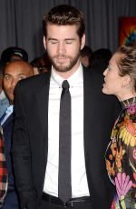 MILEY CYRUS and Liam Hemsworth at Thor: Ragnarok Premiere in Los Angeles 10/10/2017