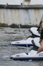 MILEY CYRUS and Liam Hemsworth at Tybee Island in Georgia 10/30/2017