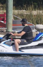 MILEY CYRUS and Liam Hemsworth at Tybee Island in Georgia 10/30/2017