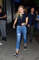 MILEY CYRUS Arrives at a Club in New York 10/08/2017
