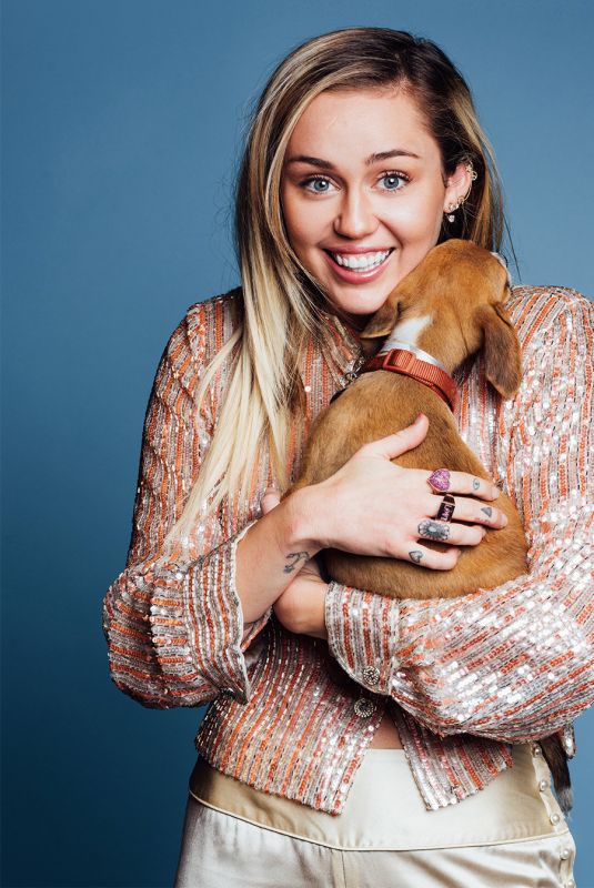 MILEY CYRUS for Buzzfeed, October 2017