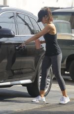 MINKA KELLY Leaves a Gym in Los Angeles 10/13/2017