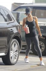 MINKA KELLY Leaves a Gym in Los Angeles 10/13/2017