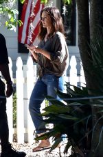 MINKA KELLY on the Set of The Bech House in Savannah 10/25/2017
