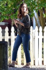 MINKA KELLY on the Set of The Bech House in Savannah 10/25/2017