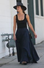 MINKA KELLY Out and About in Beverly Hills 10/11/2017