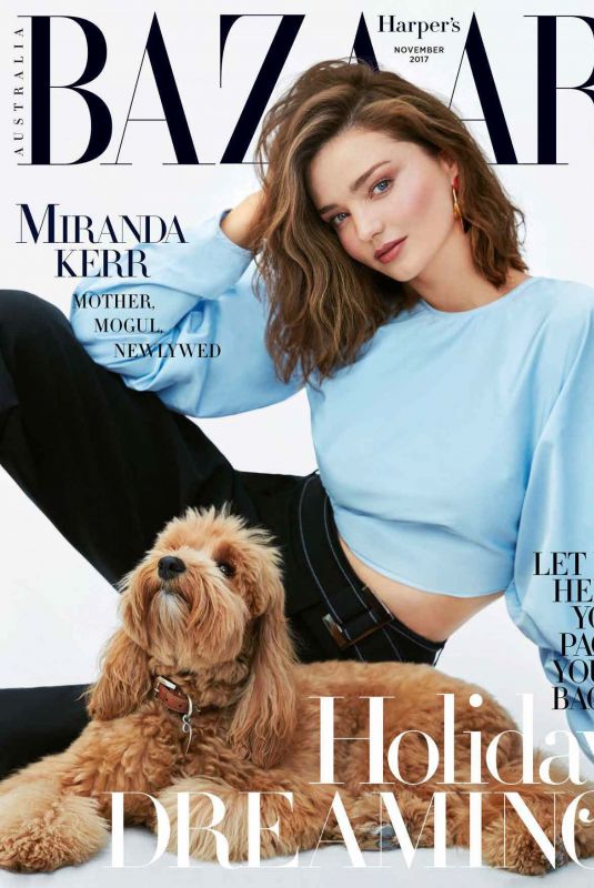 MIRANDA KERR for Harper’s Bazaar Magazine, Australia November 2017
