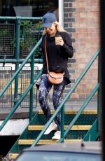 MOLLIE KING and AJ Pritchard Taking a Break from Rehearsals in London 10/17/2017