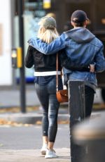 MOLLIE KING Out and About in London 10/08/2017